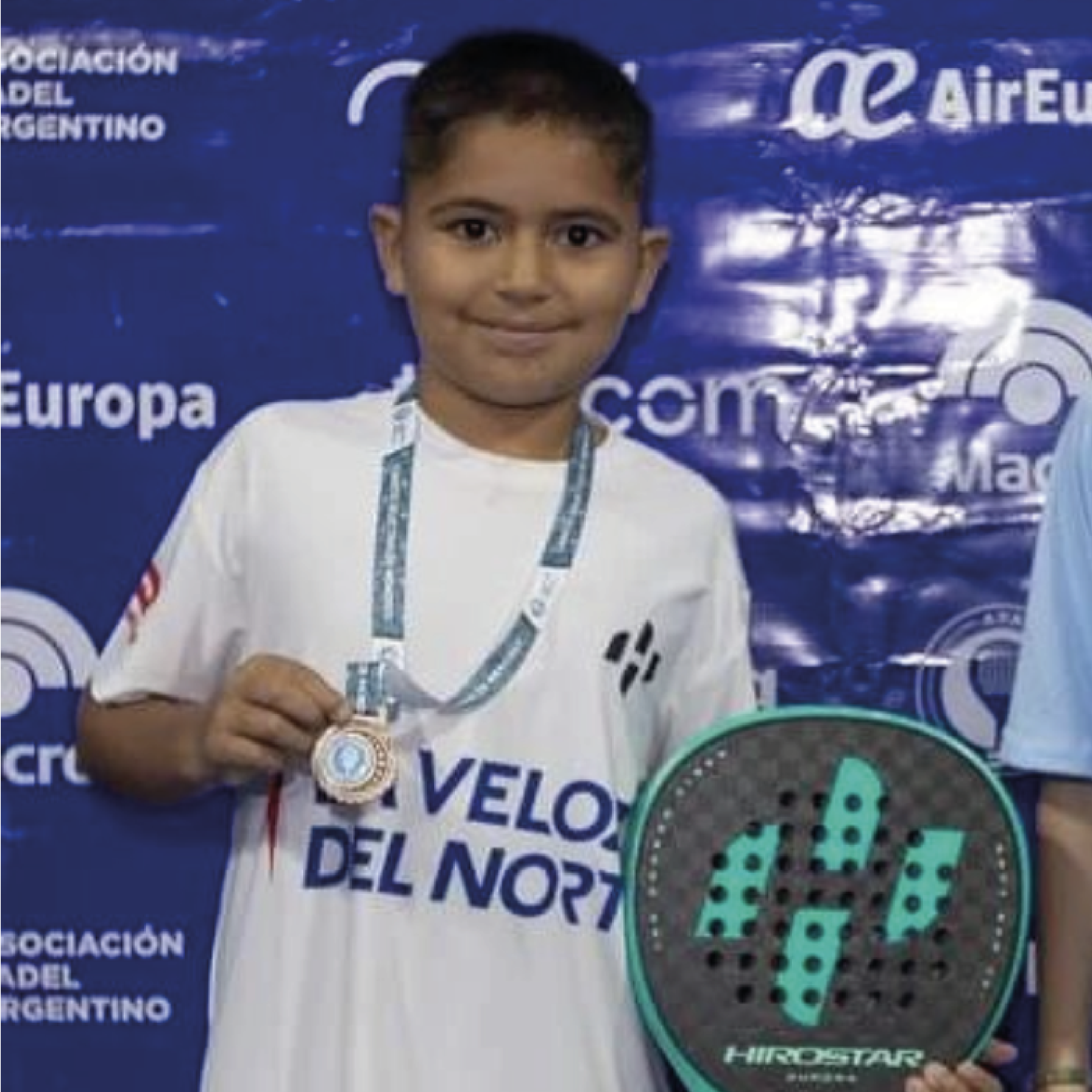 Máximo Maza - N°1 Sub 12 AJPP, Campeón mundial 2023 en su categoría.